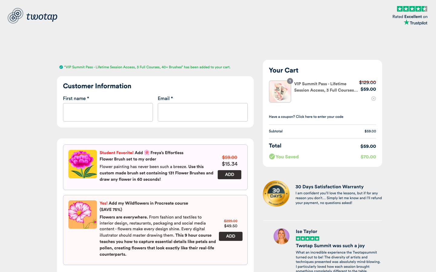 Digital Art Summit: Checkout that holds conversion